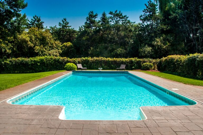 Large swimming pool
