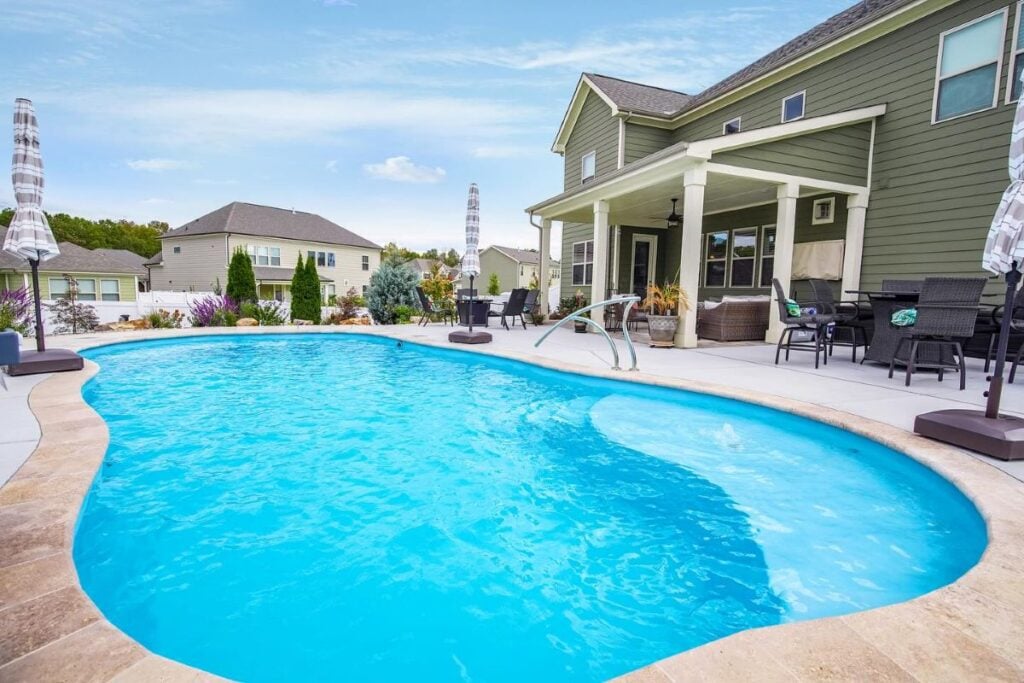new pool installation